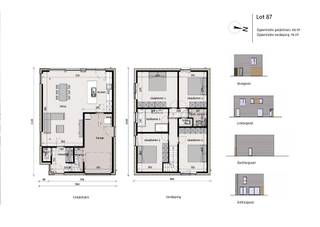 Lot 87 is een open bebouwing in moderne stijl op een grondopp. van 377 m² en met een totale bewoonbare oppervlakte van 168 m². Energieneutrale woning door doorgedreven isolatiepakket, ventilatiesysteem D, pakket zonnepanelen en warmtepomp. Daardoor geniet je een vrijstelling van onroerende voorheffing gedurende 5 jaar! Deze woning is dus klaar voor de toekomst en zorgt voor lage energiekosten.<br /><br />GELIJKVLOERS : inkom, wc, ruime living met open keuken, garage.<br />EERSTE VERDIEPING: 4 ruime slaapkamers, een aparte wc, een badkamer ingericht met ligbad, inloopdouche en badkamermeubel met dubbele lavabo, technische ruimte.<br /><br />Deze woning ligt in een nieuw woonproject in de Sint-Jozefstraat in Aalter. Prima ligging ! Centrum Aalter vlakbij, E40 zeer vlot bereikbaar, diverse sportmogelijkheden in de buurt. De woningen in deze verkaveling worden aangeboden met ingerichte badkamer, ingerichte keuken, bevloering en vloerverwarming.<br /><br />EXTRA TROEVEN: Westelijk georiënteerde tuin.<br /><br />Prijs excl. btw en kosten. Download de brochure op https://durabrik.immo/aalter   Heb je vragen? Contacteer dan je bouwadviseur via 09 280 60 60 of mail naar info@durabrik.be<br /><br />* Beelden en oppervlaktes zijn indicatief.