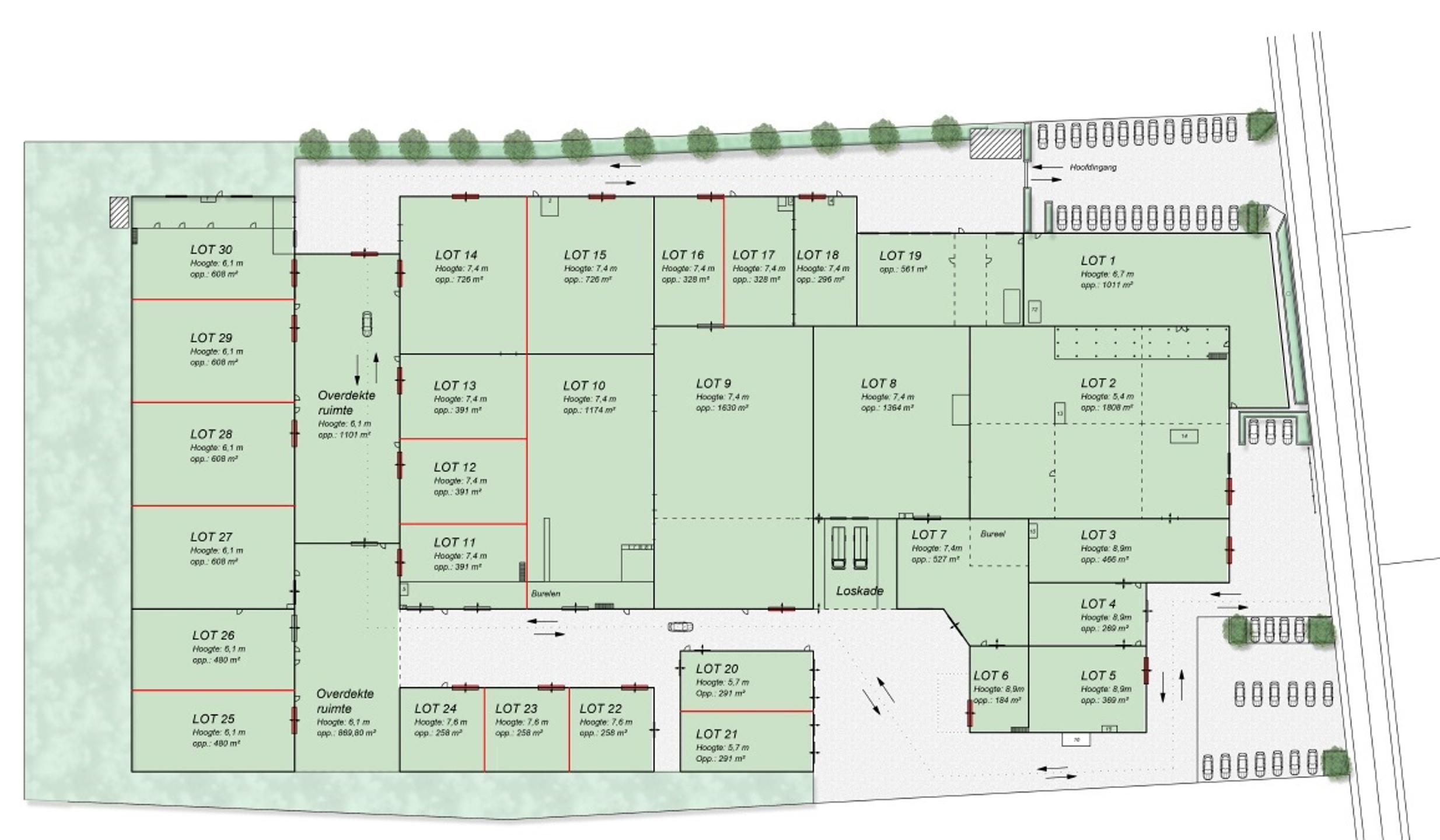 Magazijn 366m² - Unit 5.1 te huur - foto 4
