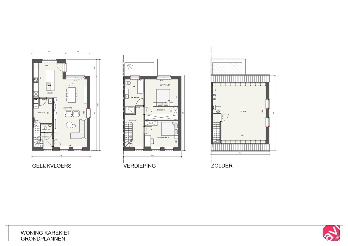 Nieuwbouwwoning Riemst, Elsterweg lot 1 (BESCHIKBAAR) & 2 (VERKOCHT) - foto 4