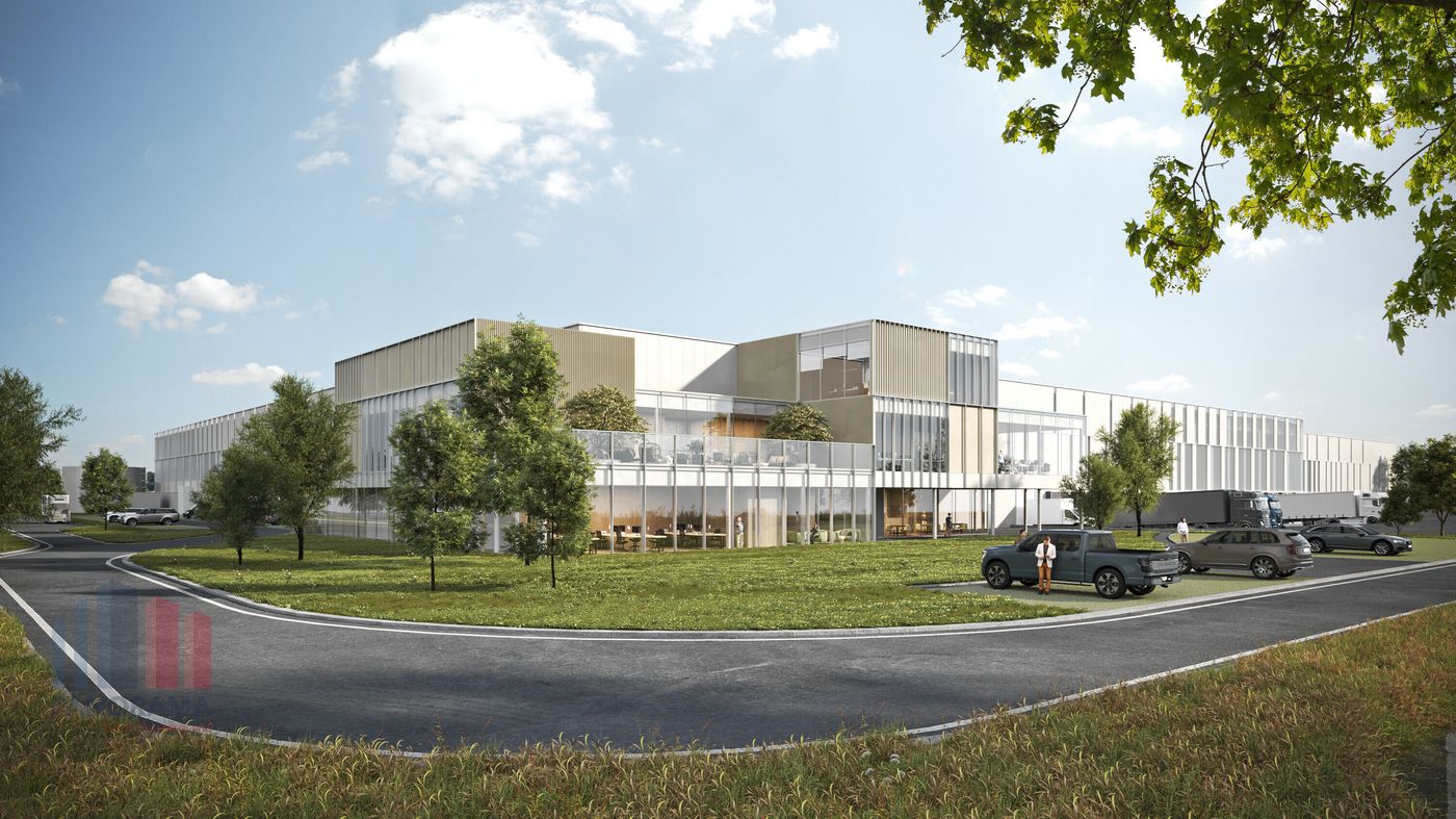 14.000 m² d'entrepôt avec 500 m² de bureaux à proximité de E313/E314 - photo 1