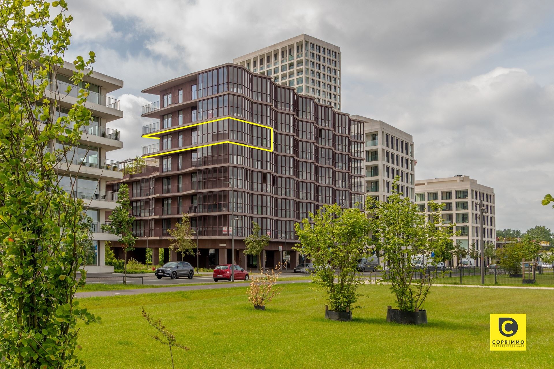 Nieuwbouw 1 slpk app met riante terrassen & Scheldezicht te Nieuw Zuid! - foto 3