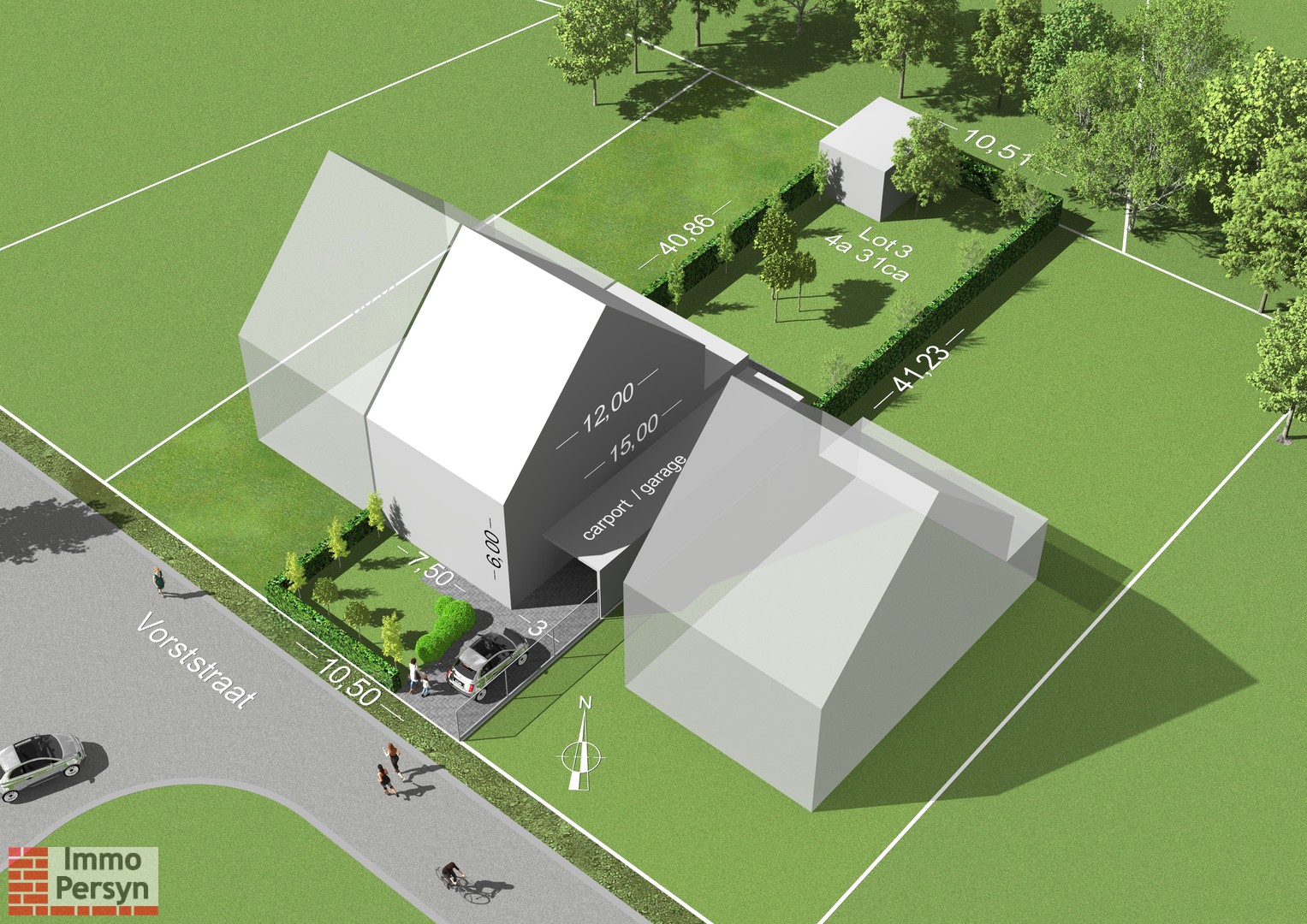 Bouwgrond 4a31ca voor HOB in een rustige, nieuwe straat te Averbode - foto 5