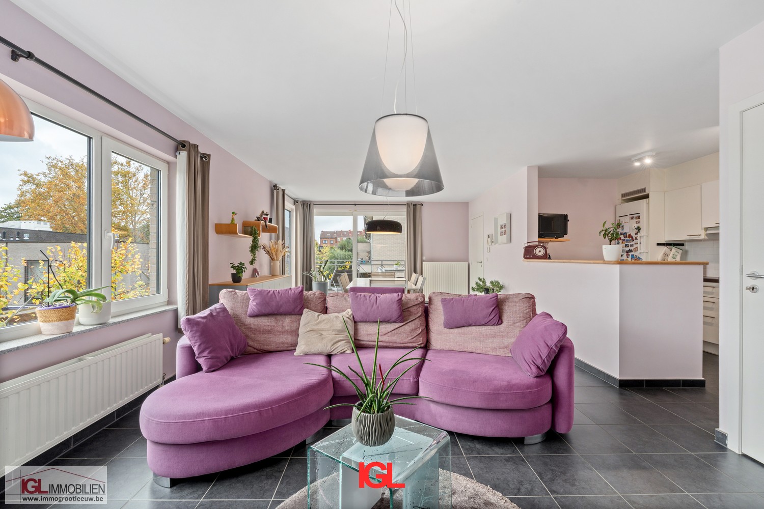 Ruim duplexappartement met 5 slaapkamers, een zonnig terras &amp; 2 staanplaatsen - photo 4