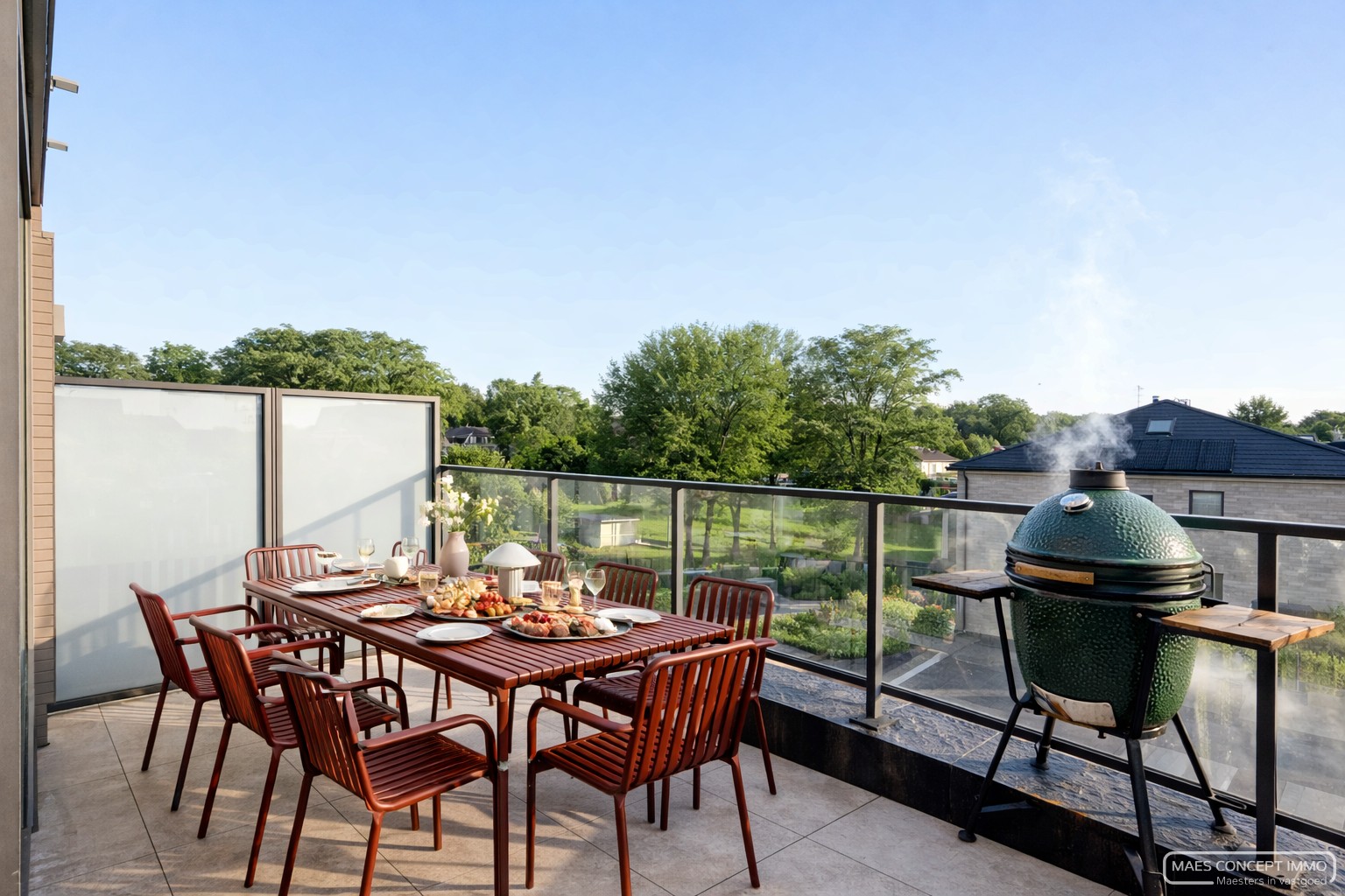 Penthouse 130 m2 met 2 ruime terrassen in centrum Anzegem - foto 1