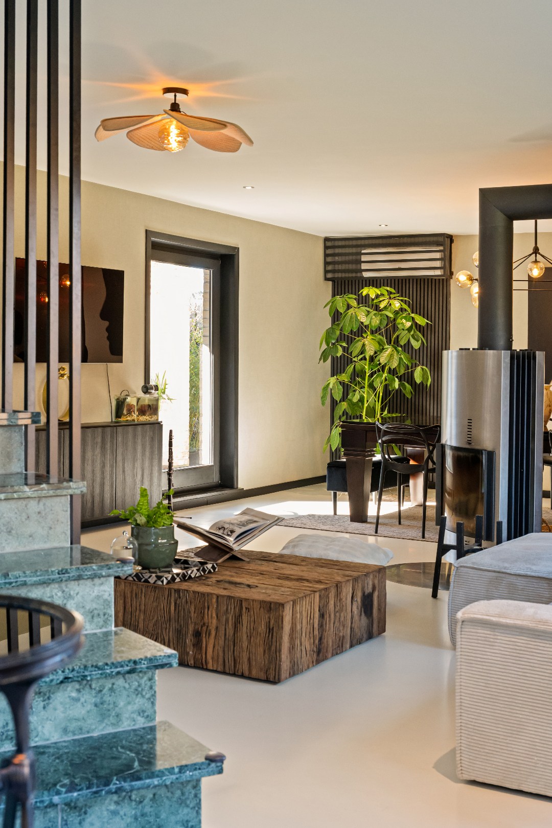 Wonen & werken: Villa (4 slpk) met 2 leefruimtes - foto 5
