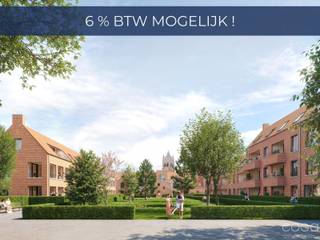 <p><strong><em>Houthof, AMBER - </em></strong><em>Licht, ruimte en verbinding</em></p>
<p>Houthof ademt Kempense charme met een knipoog naar rust én levendigheid. Gelegen midden in het dorp, met een centrale binnentuin als blikvanger.</p>
<p><strong>Appartement AM_2.03: knap appartement (84,5m²) op de tweede verdieping, met twee slaapkamers en deels overdekt terras van 15m². </strong>Indeling als volgt: inkomhal met gastentoilet en vestiairenis, <strong>leefruimte</strong> met open ingerichte keuken (samen ca. <strong>32,7m²</strong>) en groot schuifraam naar het terras toe, bergruimte/wasplaats (ca. 2,9m²), <strong>twee slaapkamers</strong> (12,9m² en 9,18m²) en ingerichte badkamer. Deels overdekt terras van ca 15m² met zicht op het <span>groene </span><u>binnengebied</u>.</p>
<p>Het <u>energiezuinige</u> <u>appartement</u> (<strong>max. E30</strong>) wordt volledig en degelijk afgewerkt; zo is er thermisch onderbroken aluminium buitenschrijnwerk met isolerende beglazing, vloerverwarming in combinatie met een <strong>individuele lucht-water warmtepomp,</strong> balansventilatie en een regenwaterrecuperatie-systeem! Extra aandacht wordt besteed aan akoestische isolatie (ontdubbelde scheidingswanden, akoestische vloerisolatie, …). Grote ondergrondse parkeerkelder (lift tot appartement). Verplichte aankoop van minimum één kelderparking.</p>
<p><em>Houthof, dorpse charme, tijdloze uitstraling</em></p>
<p>Contacteer ons voor meer informatie of een vrijblijvende afspraak: info@coga.be - 03/636.47.47.47.</p>