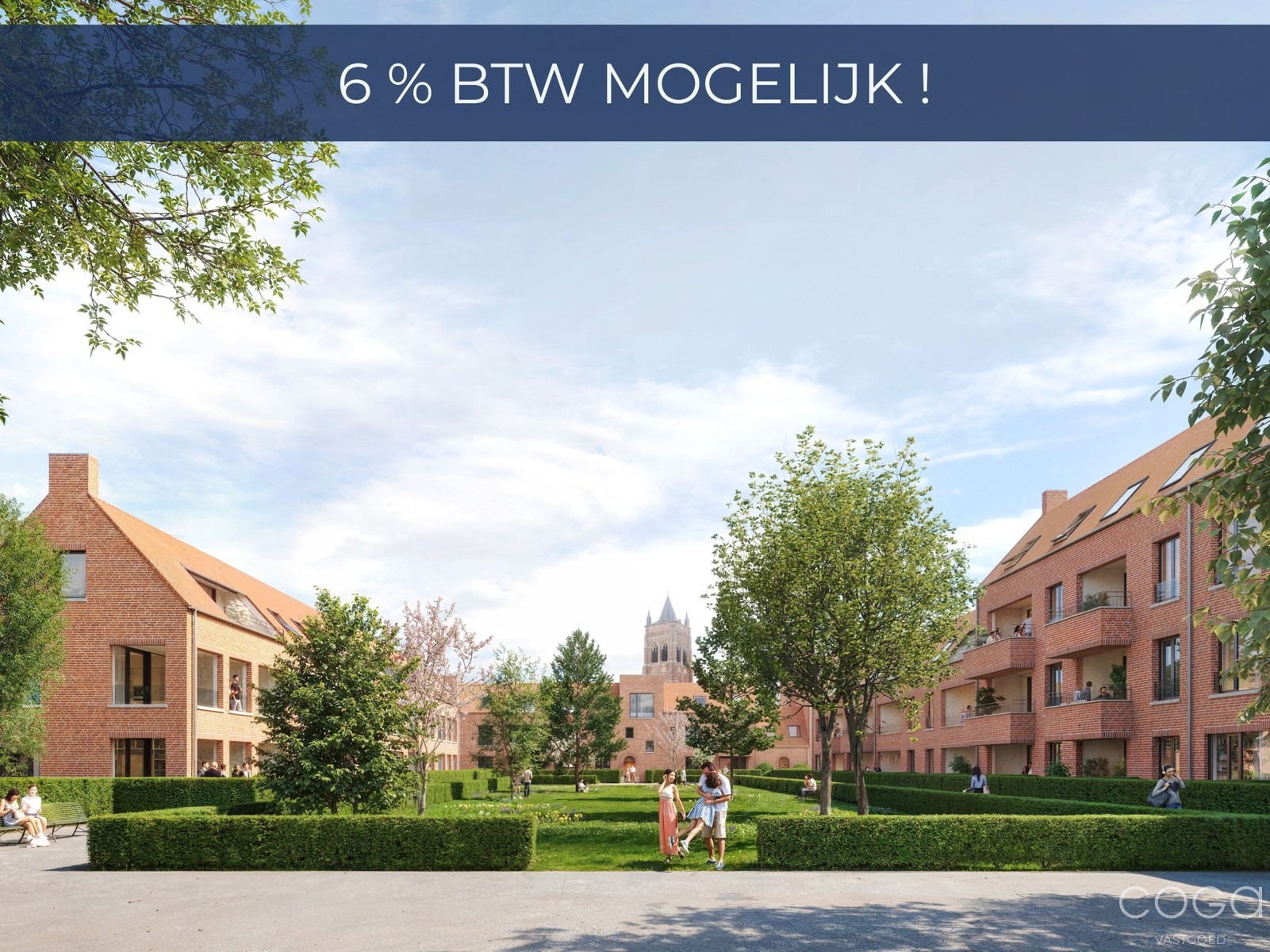 Knap appartement van 84,5m² met 2 slaapkamers en terras 15m² - foto 1