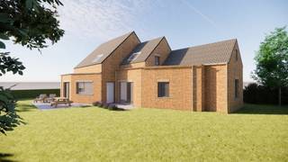 Langs de Steenweg in Gavere wordt deze prachtige landelijke villa gebouwd: een stijlvolle nieuwbouwwoning die ruimte, comfort en een...