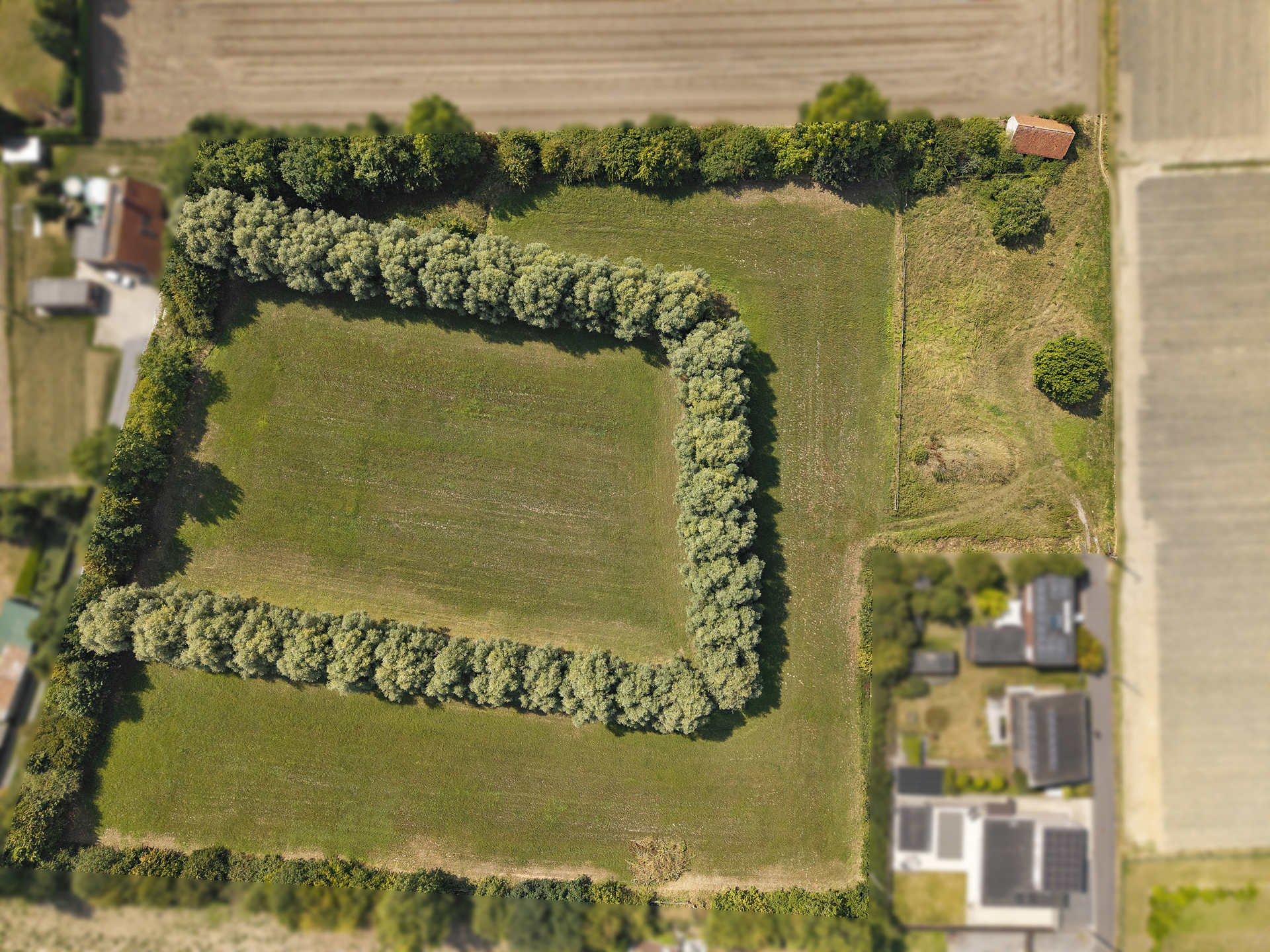 Unieke bouwgrond van 3300m2 + 2 hectare omheinde weide/tuin - foto 1