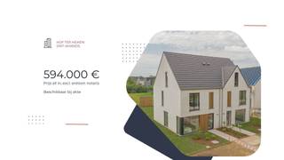 <h3><span>Jouw nieuwe thuis in Hof ter Heiken</span></h3><p><span>Deze woning maakt deel uit van </span><span>Hof ter Heiken</span><span>, een kleinschalig en duurzaam woonproject waar energiezuinig wonen, hedendaags comfort en een groene leefomgeving centraal staan. Dankzij de doordachte architectuur en kwalitatieve afwerking geniet je hier van een woning die volledig is afgestemd op het moderne gezinsleven.</span></p><p><span>Troeven van deze woning:</span></p><ul><li><span> Type: halfopen bebouwing</span></li><li><span> Doordachte indeling met ruime en lichtrijke leefruimtes</span></li><li><span> 3 volwaardige slaapkamers </span></li><li><span> ruime zolder (56m²), creatie extra kamers mogelijk</span></li><li><span> Private tuin met terras en fietsenberging</span></li><li><span> 2 private parkeerplaatsen</span></li><li><span> Energiezuinig dankzij geothermie en 4 zonnepanelen</span></li><li><span> Gebouwd volgens de nieuwste energienormen voor een lage energiefactuur</span></li><li><span> Vandaag nog de mogelijkheid om de afwerkingsmaterialen naar eigen smaak te kiezen</span></li><li><span> De woning bevindt zich in een vergevorderd bouwstadium, waardoor een snelle oplevering mogelijk is</span></li><li><span> Beslis vandaag en geniet binnenkort van een instapklare nieuwbouwwoning, zonder jarenlang te moeten wachten</span></li></ul><p><span> </span></p><p><span>Ontdek hieronder de specifieke indeling, oppervlaktes en kenmerken van deze woning en laat je verrassen door de unieke combinatie van duurzaam wonen, hedendaags comfort en een uitzonderlijke ligging in het groen.</span></p><p><span>Toegevoegde foto's als een voorbeeld van afwerking.</span></p><p><span> </span></p>