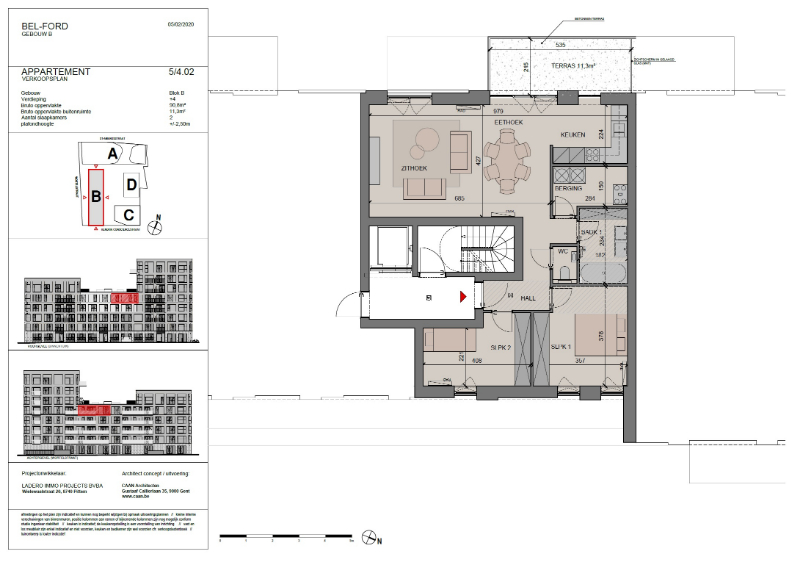 Appartement à vendre à Roulers avec 2 chambres - photo 2