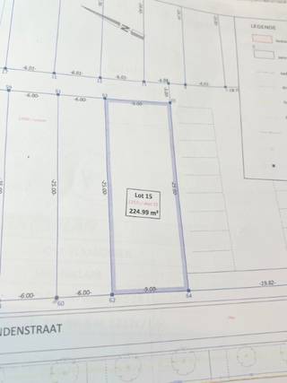 BOUWGROND VOOR HALF OPEN BEBOUWING  - LEUKE RUSTIGE LIGGING 225 M² grond 9 meter op 25 meter +  nog extra naastliggende parking 14+  unieke ligging...