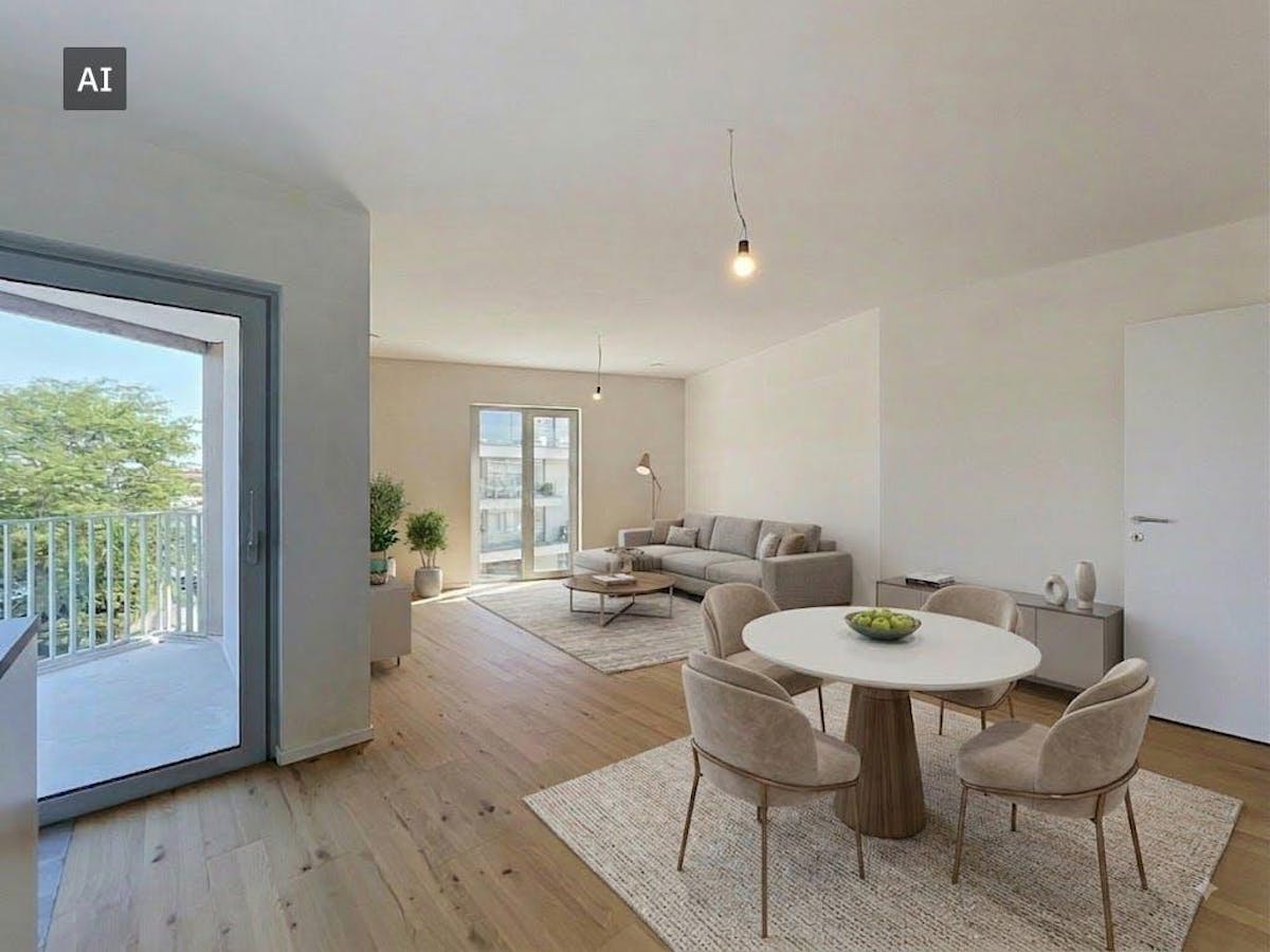 Nieuwbouwappartement met 2 slaapkamers te huur op Kolenkaai te Brugge - foto 5