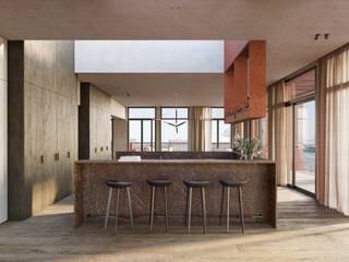 Dit exclusieve penthouse met panoramisch zicht op het water bevindt zich in de Montevideo Residence, waar luxe en duurzaamheid samenkomen. Met twee slaapkamers, omringende terrassen en een ruim dakterras biedt deze woning, ingericht door interieurarchitect Arjaan De Feyter, een unieke woonbeleving. <br /><br />De inkomhal geeft toegang tot een gastentoilet en leidt naar de master bedroom met en-suite badkamer en dressing. De tweede slaapkamer heeft een eigen badkamer, wat een gevoel van privacy en comfort creëert. De leefkeuken staat in directe verbinding met de eet- en leefruimte en is ontworpen met oog voor functionaliteit en eenvoud, zonder in te boeten op stijl. <br />Dankzij de drempelloze terrassen vormt het buitenleven een vanzelfsprekend verlengstuk van de leefruimtes. <br /><br />Aanvullend: Natuursteen, parket en maatwerk-inbouwkasten; warmtepomp, domotica, airconditioning en vloerverwarming<br />Ondergrondse parkeerplaatsen apart aan te kopen (40.000 euro per plaats), kleinschalige residentie.<br /><br />Gelegen op het Eilandje, biedt deze penthouse prachtige vergezichten en bevindt deze zich op wandelafstand van restaurants, galerieën, winkels en het MAS-museum. <br />De belangrijkste invalswegen alsook openbaar vervoer zijn vlot bereikbaar, <br /><br />Voor meer informatie, contacteer Merva Marasligil op +32 (0) 484 96 35 94.