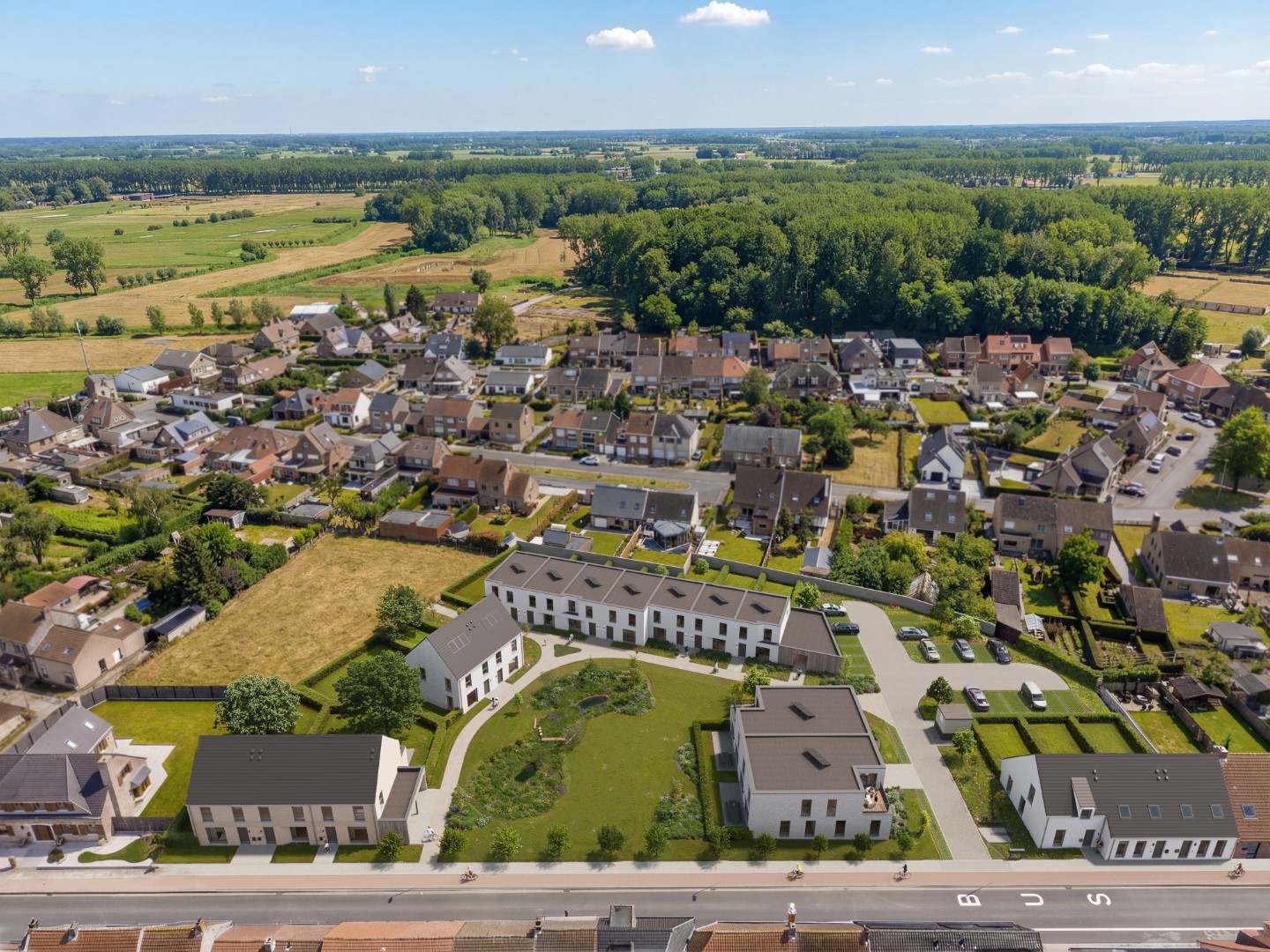 Hof ten Kole – energiezuinig wonen in het groene Koolkerke nabij Brugge - foto 3