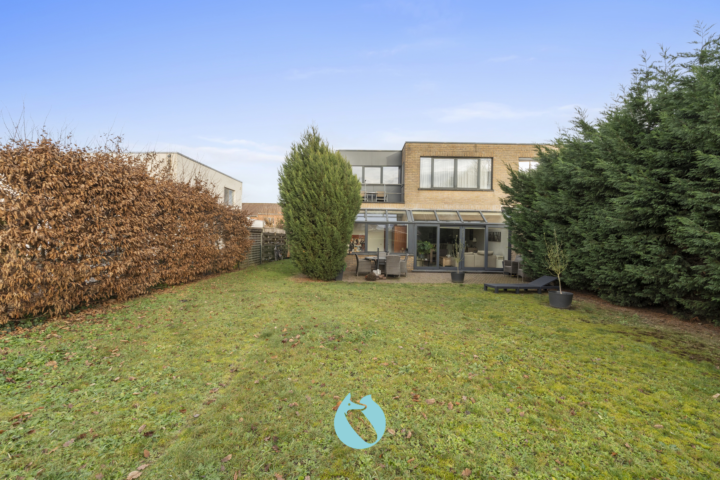 Gelijkvloers appartement met 2 slpks, tuin en garage - foto 5