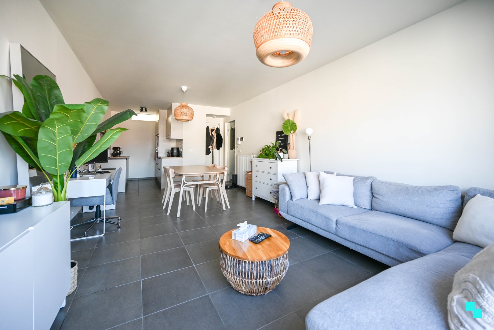 Lichtrijk appartement te huur nabij centrum Harelbeke - foto 3