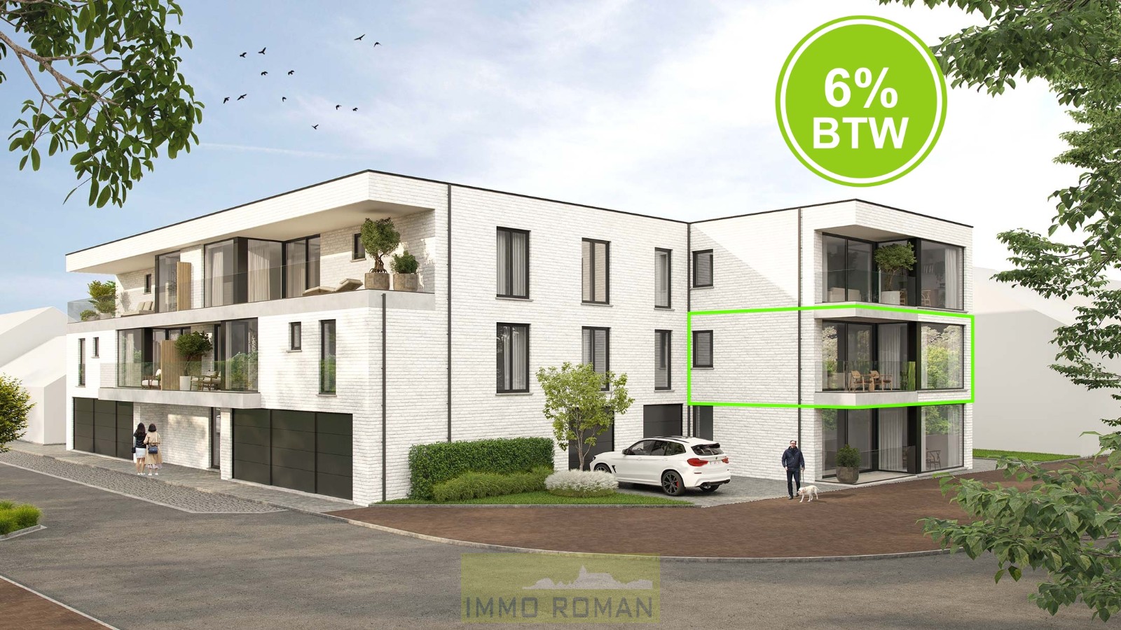 Nieuwbouw 2-slaapkamerappartement met zicht op de Kluisberg! - foto 1