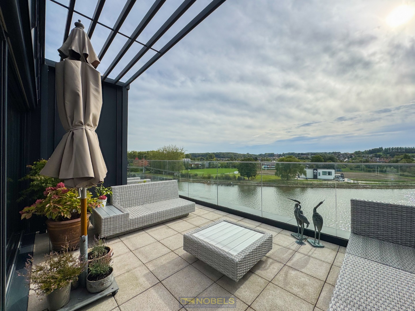 Te koop, exclusief penthouse met panoramisch zicht op de Schelde te Oudenaarde! - foto 3