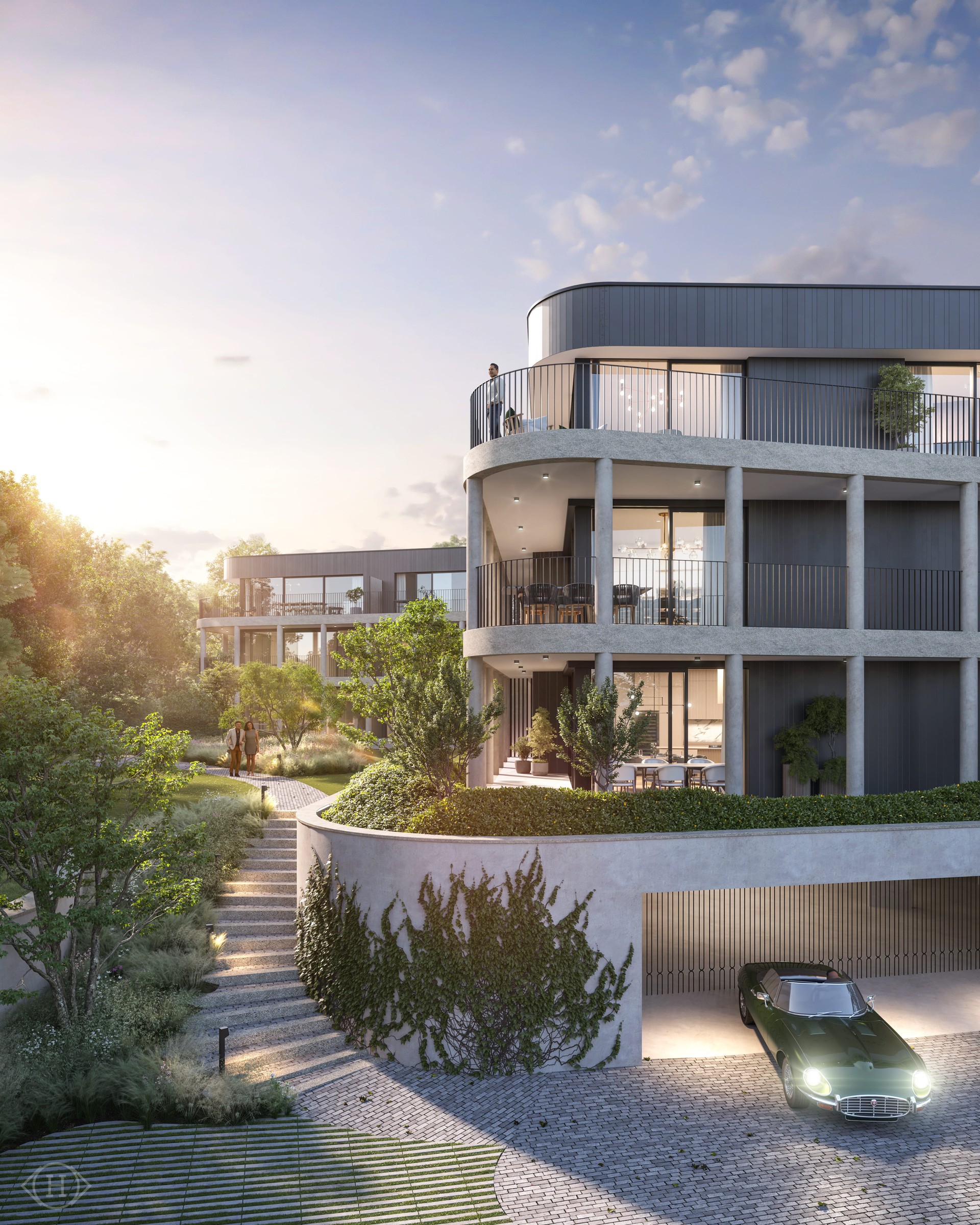 Appartement met 2 terrassen en aparte bureauruimte - foto 5