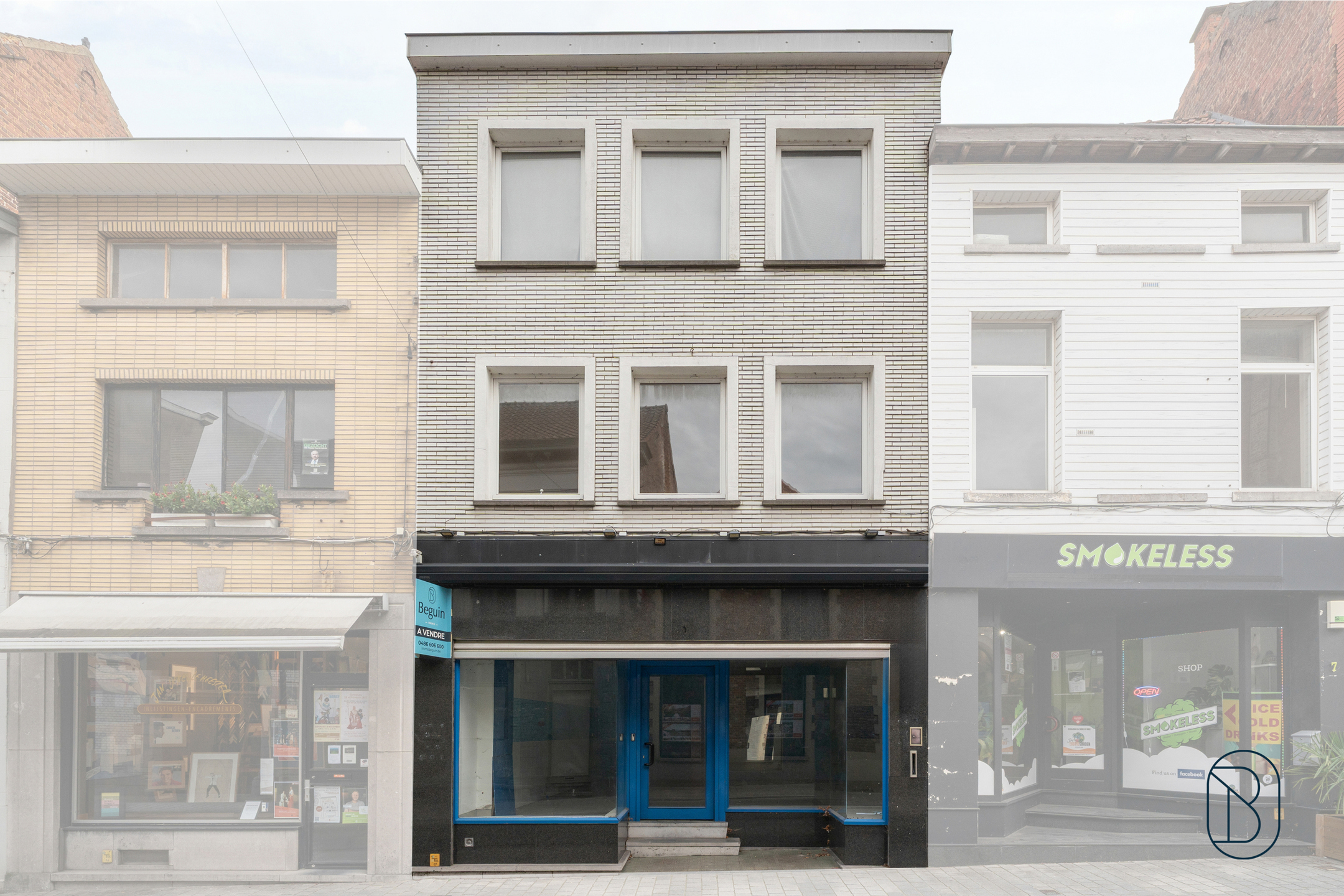 Commercieel gelegen HANDELSPAND met woonstmogelijkheid.  - foto 2