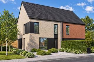 <p><strong>Halfopen bebouwing - NIEUWBOUW te Schoten</strong></p><p><br />Ontdek deze prachtige gesloten nieuwbouwwoning, waar hedendaags comfort en energiezuinig wonen centraal staan. Deze BEN-woning wordt volledig op maat uitgewerkt, zodat u uw toekomstige thuis volledig kan afstemmen op uw persoonlijke wensen en levensstijl. Dankzij de doordachte architectuur geniet u hier van een lichtrijke en aangename leefomgeving in een rustige, groene setting.</p><p><br />De woning is een voorbeeldontwerp, maar kan volledig op maat gemaakt worden. Kies uw eigen architect en ontwerp uw woning precies zoals u het wilt. Met 30 jaar ervaring en meer dan 6000 gerealiseerde sleutel-op-de-deur woningen, garanderen we een hoge mate van expertise voor de bouw van uw droomwoning.<br /><br />Prijsinformatie</p><p>- Prijs bouwgrond €269.000 (excl. 12% registratierechten)</p><p>- Prijs constructie incl. 21% btw: €346.000 (excl. keuken en 5% architectenkosten)</p><p> </p><p>Inclusief: sondering, ingenieursstudie, veiligheidscoördinatie, EPB-aanstelling, thermische studie, ventilatiestudie en blowerdoortest.<br /><br />Deze BEN-woning wordt voorzien van de nieuwste energiezuinige technieken, waaronder:</p><p>- Warmtepomp lucht/water Vaillant met koelmodule</p><p>- Vloerverwarming op de gelijkvloerse en eerste verdieping en in badkamer(s). In de badkamer wordt ook een elektrische handoekdroger geplaatst.</p><p><span>- Buitenschrijnwerk met hoge isolatiewaarde (Ug = 1,0 W/m²K) en geïsoleerde afstandhouders</span></p><p>- Buitenschrijnwerk in PVC, RAL kleur naar keuze</p><p>- Uitgebreid pakket stopcontacten en schakelaars</p><p>- Ventilatiesysteem C+ EVO Renson</p><p>- Regenwaterpomp (niet in de berging geplaatst om geluidsoverlast te vermijden)</p><p>- Vloerverwarming op het gelijkvloers, nachthal 1e verdiep alsook badkamer(s)elektrische handdoekdroger in de badkamer</p><p>- 2 vol houten, vaste trappen in beuk, trede open of gesloten te kiezen</p><p>- Sanitair budget begroot op maat van uw persoonlijk plan, te kiezen bij Desco.</p><p>- Vol geperste, houten tubespaan binnendeuren, reeds 1 x voor geschilderd</p><p>- Ruime keuze aan vloer- en wandtegels</p><p>- Zonnepanelenpakket van 3800Wp</p><p>- Badkamerbudget aangepast aan uw plan</p><p>- Laminaat in de slaapkamers incl. de geadverteerde prijs</p><p>- Regenwaterput van 7.500 liter<br /> </p><p>Aannemingsovereenkomst volgens de Wet Breyne, ter bescherming van de bouwheer, en oplevering binnen het jaar na de start van de werken is mogelijk, zodat u snel kunt genieten van uw nieuwe thuis.<br /><br />Meer informatie en bouwvoorschriften te verkrijgen via ons kantoor. </p>