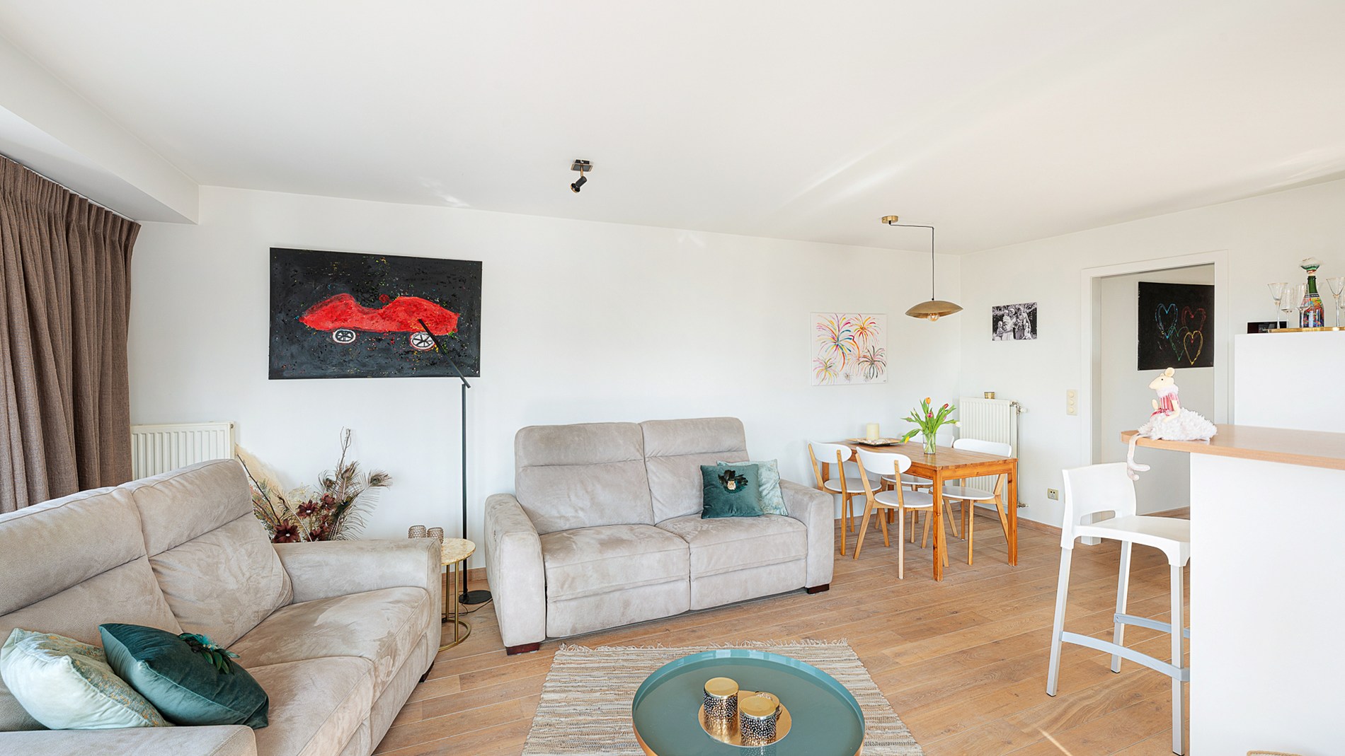 Zonnig hoekappartement te koop met 2 slpks. - foto 3