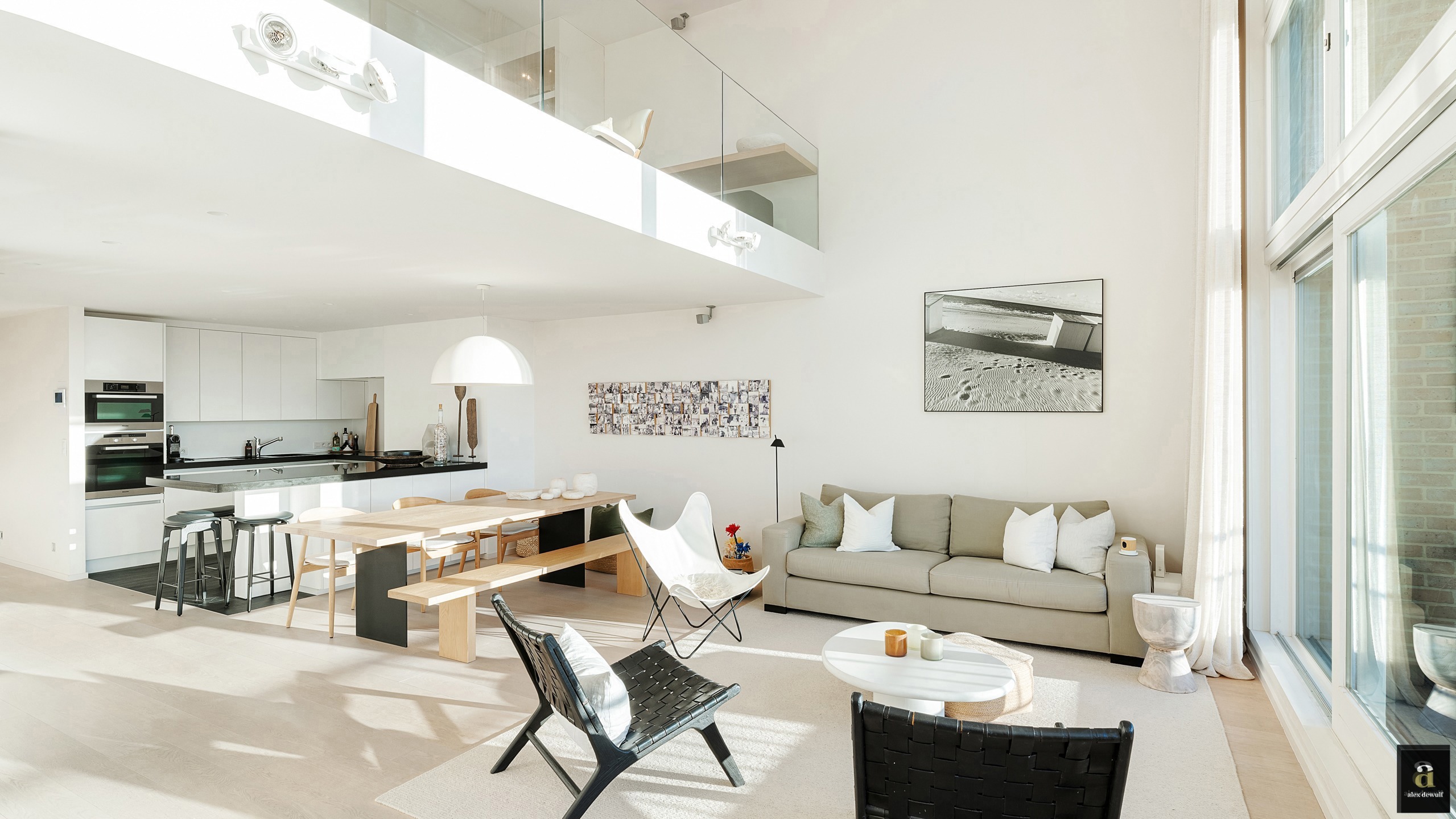 Ruime 4-slpk mezzanine vlakbij zee en RBSC (Duinbergen). - foto 4