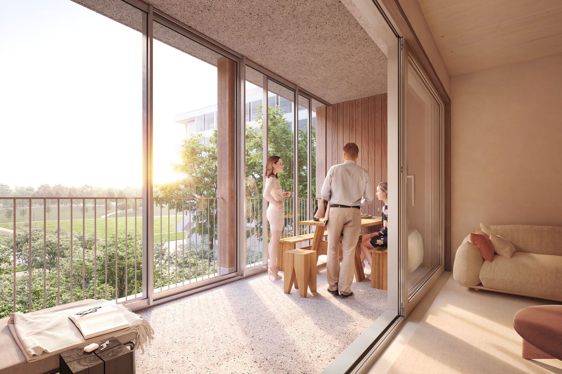 Doorzonappartement met 2 wintertuinen en zicht op binnentuin - foto 1