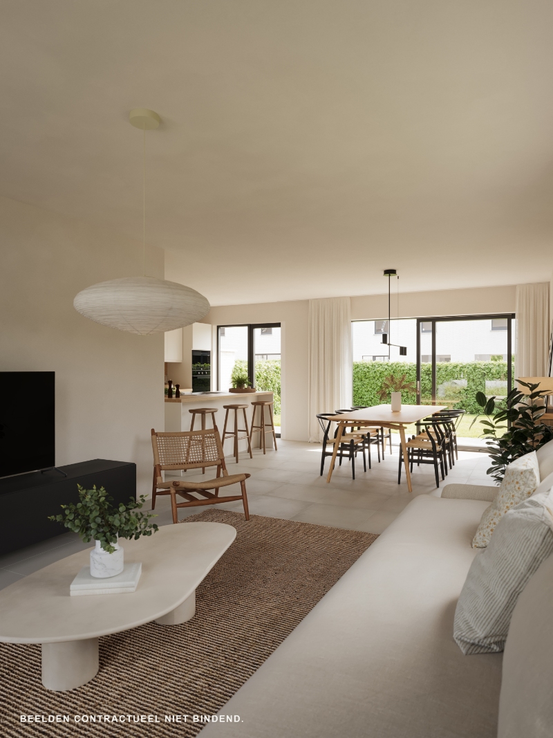 Moderne, lichtrijke nieuwbouwwoning te koop in het charmante Moen! - foto 3