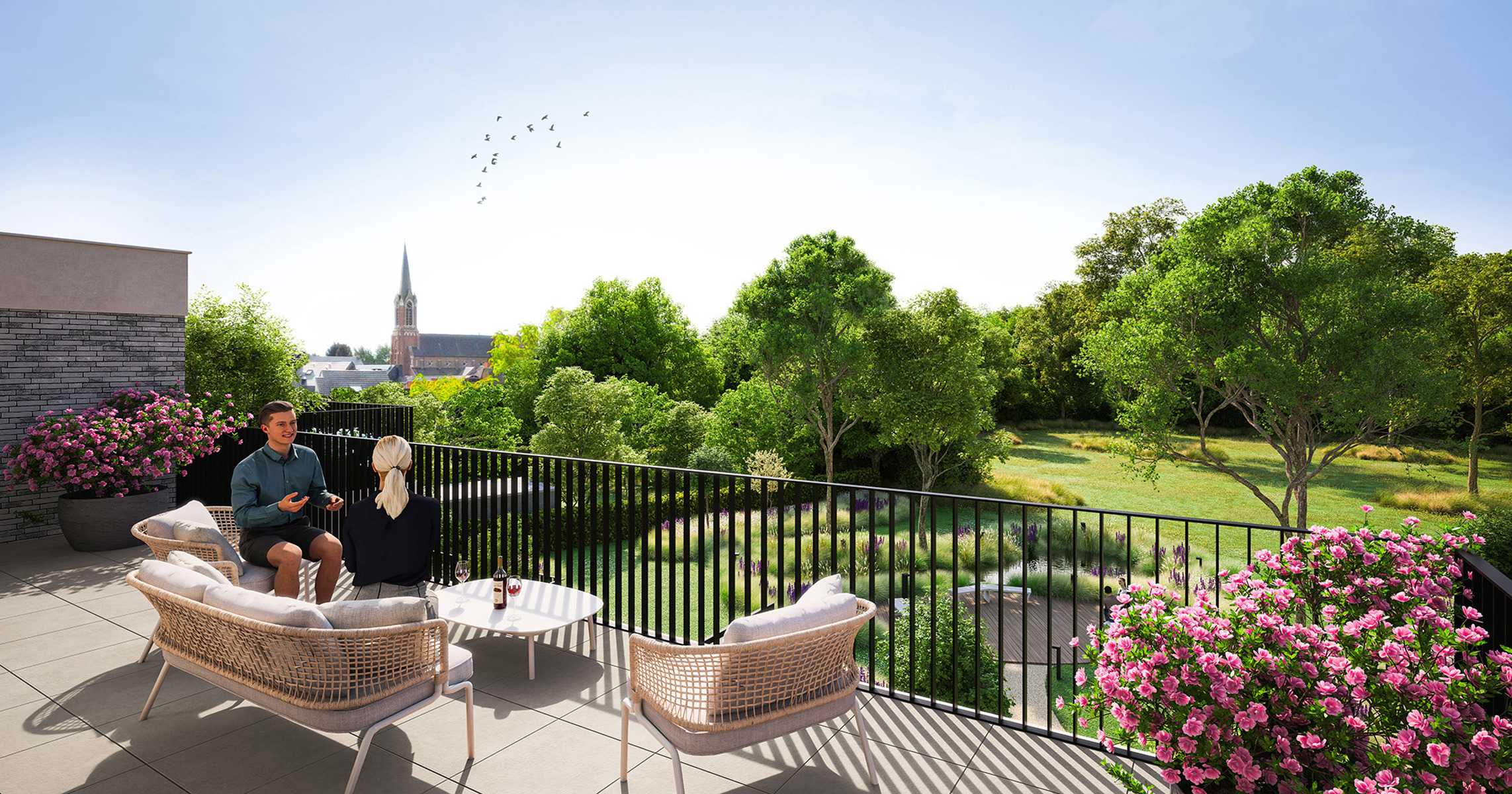 Unieke penthouse met 1 slaapkamer en ruim terras - foto 2