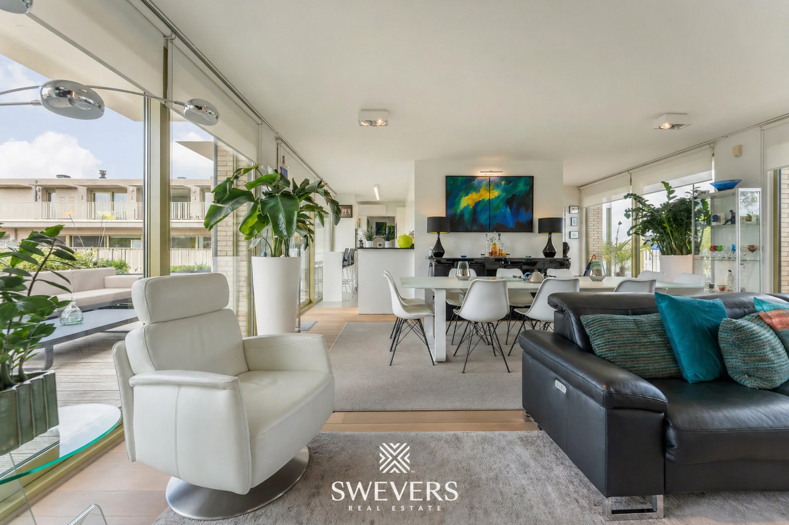 Ruim penthouse van 122 m² met uitzonderlijk ruime terrassen in Hasselt - foto 3