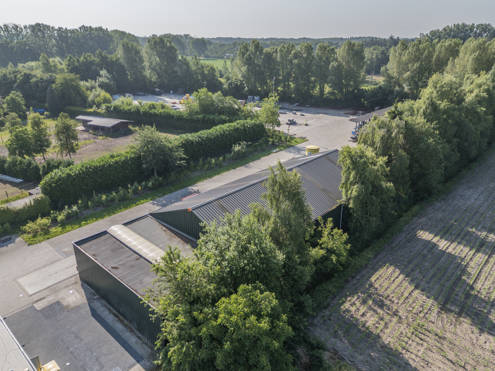 Complex met magazijn/kantoren, loods met showroom + woonst. - foto 3