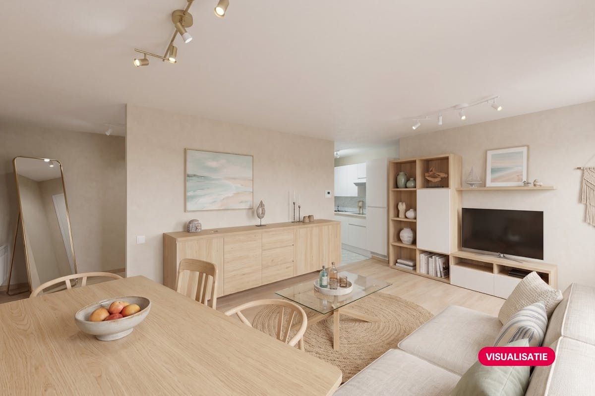 Gemeubileerde studio met slaaphoek te koop te Blankenberge - foto 4