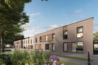 Deze BEN-woning is gelegen in een zijstraat van de invalsweg richting Ronse komende van Brakel, treft men deze gloednieuwe verkaveling! Dit op slechts 5 minuten van het bruisende stadscentrum van Ronse, met tal van horeca- en handelszaken, scholen en openbaar vervoer.<br /><br />In zijn totaliteit worden hier <strong>15 hedendaagse BEN-woningen (reeds 2 verkocht)</strong> gerealiseerd, een <strong>verkeersluwe wijk</strong> die enkel toegankelijk is voor bewoners en een gezellige woonomgeving geniet door de gemeenschappelijke groenzone. Er is voldoende parkeergelegenheid in de wijk aanwezig, doordat er maar liefst 32 privatieve carports, 8 privatieve parkeerplaatsen en parkeerplaatsen voor bezoekers voorzien worden.<br /><br />De woning is ingedeeld als volgt: ruime inkomhal, apart toilet,  een open leefruimte met keuken en een aparte bergruimte. Op het 1ste verdiep zijn er <strong>3 slaapkamers</strong>, een badkamer, de nachthal, een apart toilet en een technische berging aanwezig. Verder is er nog een privatieve tuin met terras! <strong>Inbegrepen is 1 privatieve carport!</strong><br /><br />Maak snel een afspraak en ontdek alle details, bovendien heeft u als koper ook inspraak in de materiaalkeuze van oa. de badkamer, keuken, betegeling...<br />Interesse? Contacteer Kyamo De Smet: 0479 06 13 71