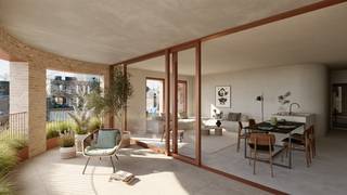 PLUSPUNTEN VAN HET PROJECT:<br />+ zongerichte oriëntatie<br />+ groene omgeving<br />+ grote terrassen<br />+ ruime appartementen<br />+ exclusiviteit ten top<br />+ energieneutraal<br />+ autolift langs Bruglaan<br />+ dakterrassen en groendaken<br />+ ventilatie D<br />+ warmtepomp lucht/water<br />+ vloerverwarming<br /><br />AANNEMERS:<br />+ keuken: Sleurs & Vangompel<br />+ badkamer: Facq<br />+ vloeren: 4D tegels<br /><br />DOWNLOAD: onder het tabblad downloads kan u alle plannen terugvinden, alsook het lastenboek.<br /><br />FINANCIERING:<br />Opgelet: voor woningen gelegen in België zijn enkel Belgische hypotheken mogelijk. Maak tijdig een afspraak zodat u zich op voorhand kan bevragen over de mogelijkheden.<br />Kandidaat-kopers die hun financiële plaatje al hebben voorbereid, wekken altijd meer vertrouwen.<br /><br />SUCCESVOL VERKOPEN?<br />Dankzij succesvolle transacties zijn wij steeds op zoek naar nieuw aanbod. Overweegt u te verkopen of te verhuren? Informeer vrijblijvend naar onze werkwijze.<br /><br />HOUD ME OP DE HOOGTE:<br />Niet gevonden wat u zocht? Schrijf u gratis in op onze website zodat u vrijblijvend op de hoogte wordt gebracht van nieuw aanbod: https://www.immosign-plus.be/nl/hou-me-op-de-hoogte/<br /><br />Wilt u graag meer weten over deze instapklare luxueuze appartementen? Contacteer ons dan voor vrijblijvende info op +32 89 87 03 67 of elke@immosign-plus.be. Tot binnenkort?