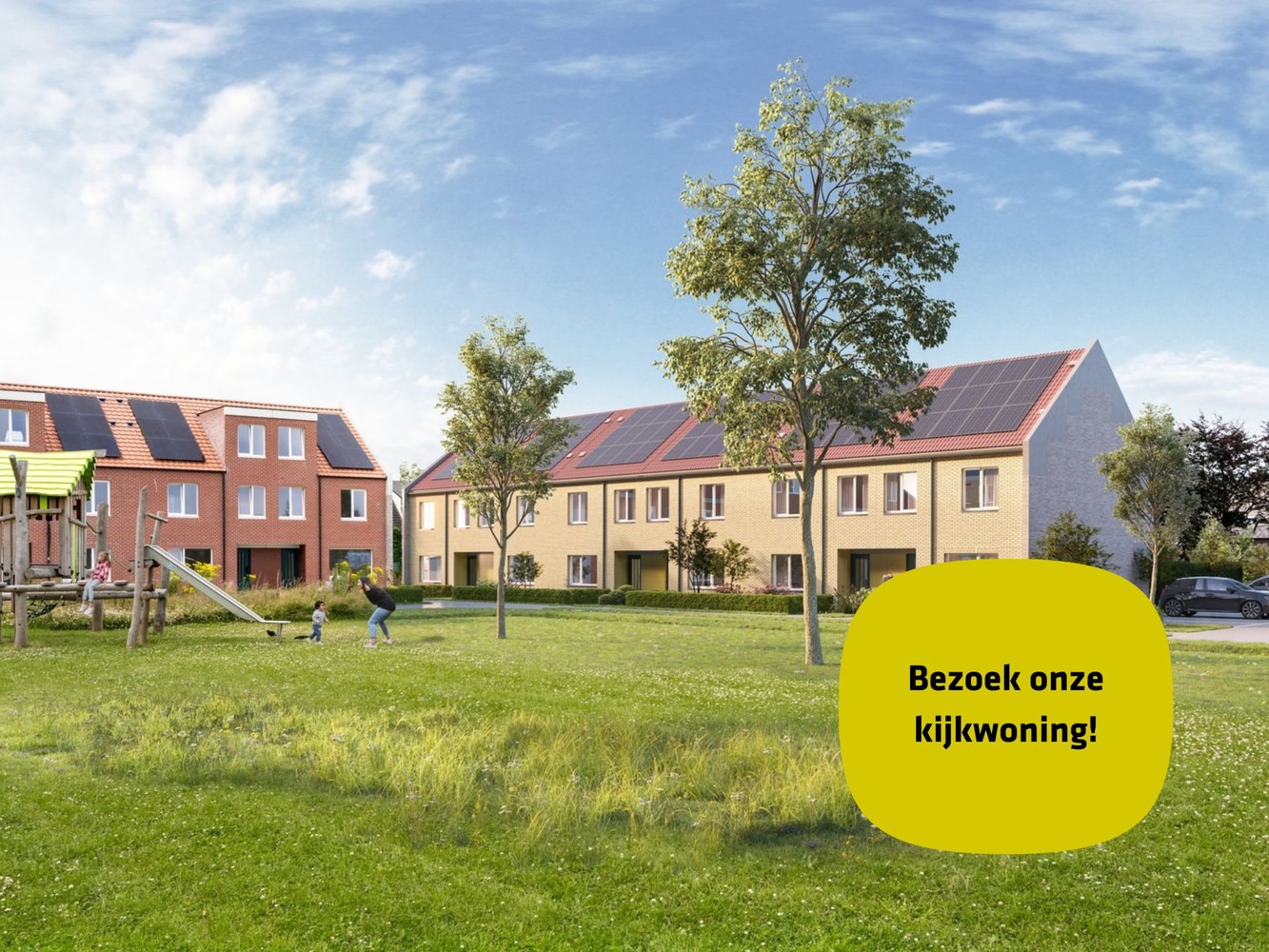 Halfopen nieuwbouw op groene en centrale ligging - photo 3