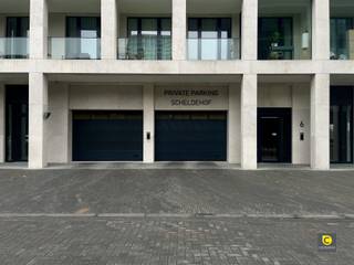 Zorgeloos parkeren aan het Nieuw Zuid - ScheldehofOp een uitstekende locatie, gelegen in een afgesloten, ondergrondse garage van een recent gebouw...