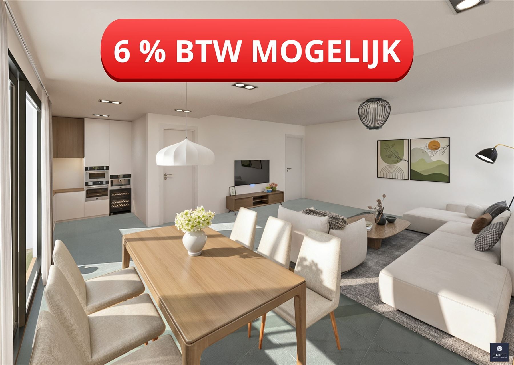 Appartement à vendre à De Klinge avec 2 chambres - photo 1