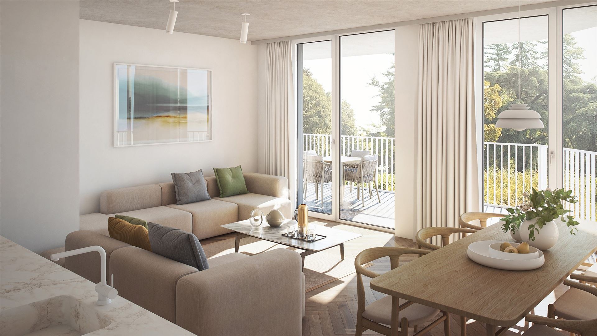 Gelijkvloers appartement - LAATSTE APPARTEMENT - foto 2