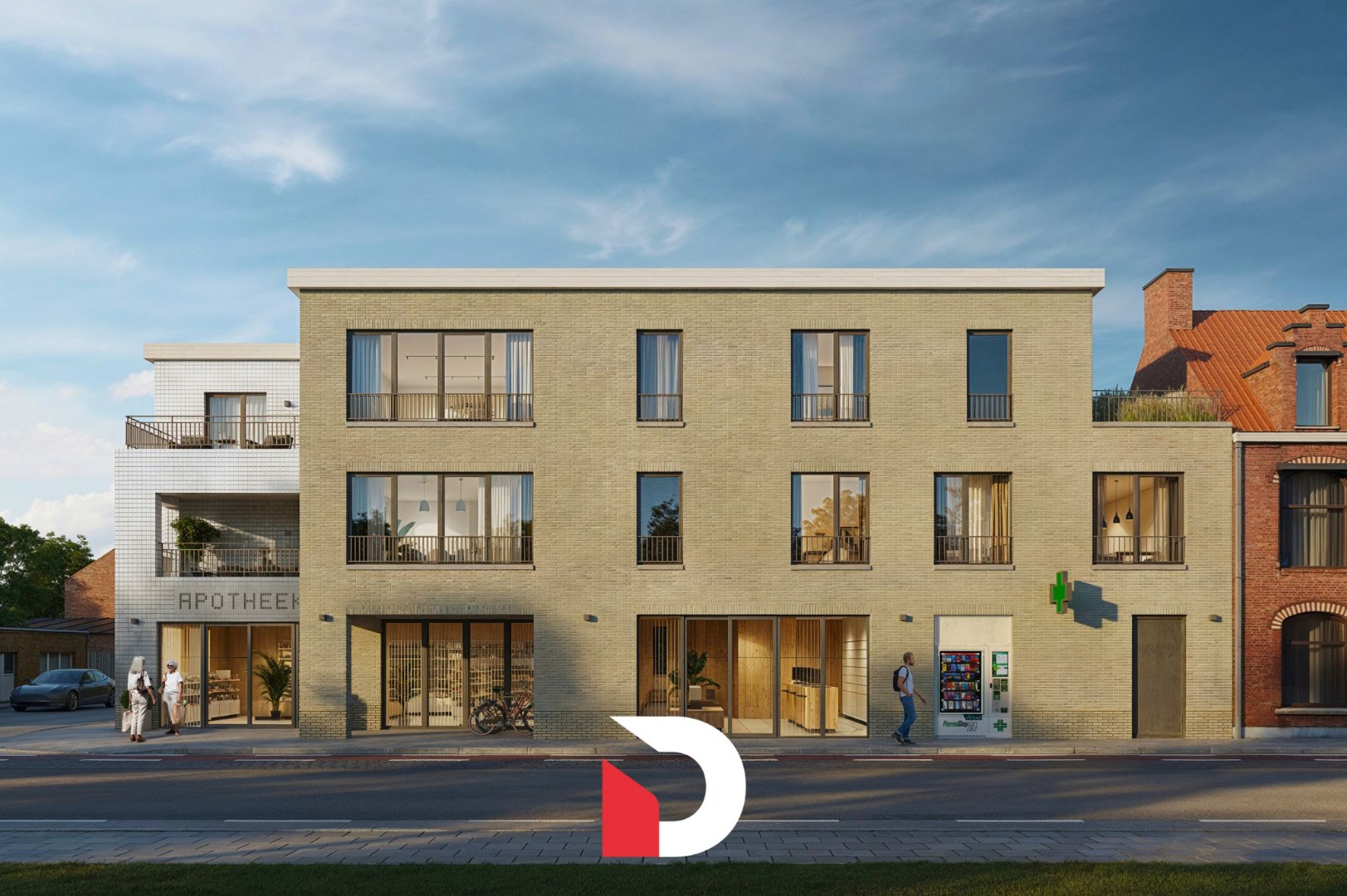 Modern nieuwbouwappartement met drie slaapkameres in het groene Assebroek, op fietsafstand van het centrum van Brugge - foto 3