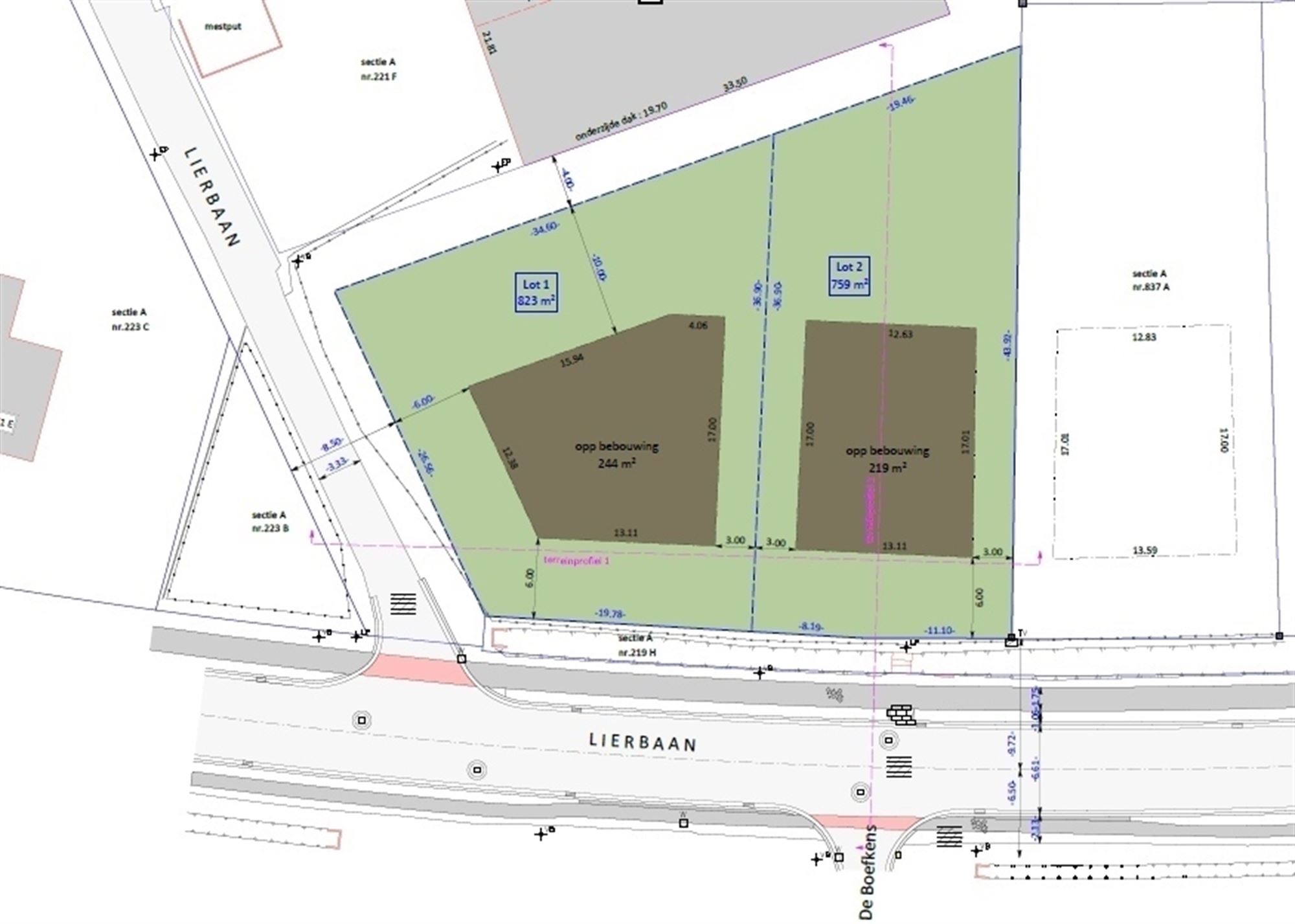 Bouwgrond voor OB met opp. 759 m² te Putte - foto 3