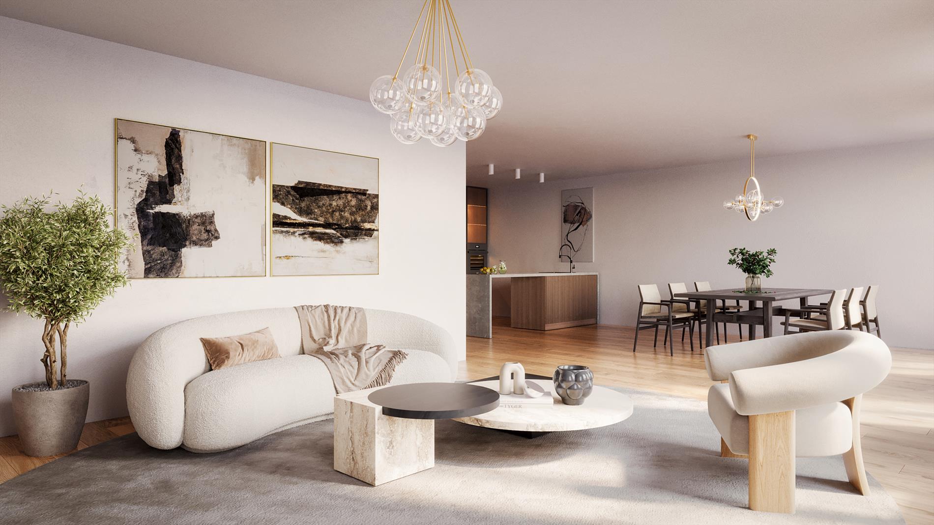 Apartment for sale in Antwerp with 3 bedrooms - photo 2