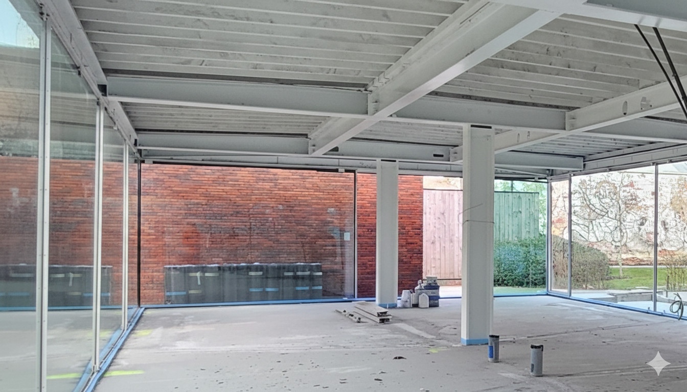 Uniek kantoor op rustige binnenplaats - photo 5