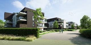<span>**E-Peil<10**6%BTW**LAATSTE FASE Met genoegen presenteren wij u dit appartement van 103m². Het bevindt zich op de gelijkvloerse verdieping van de kleinschalige residentie Wilg. Het betreft een zonnig, optimaal georiënteerd appartement, met natuurlijke lichtinval gedurende de hele dag. We komen binnen in de inkomhal met plaats voor een vestiaire en een apart toilet. De leefruimte met open keuken geniet toegang tot het prachtige terras van ruim 28m<sup>2</sup>. Hier geniet u van een prachtig uitzicht op het omliggende groen, een ware oase van rust en privacy. Het appartement heeft 2 volwaardige slaapkamers en een badkamer met keuze voor een bad en/of (inloop)douche. </span>Het ontwerp legt de nadruk op een optimale woonervaring, met doordachte architectuur en zorgvuldig gekozen materialen. De focus op energiezuinigheid maakt dit appartement bijzonder. Uitgerust met een geothermische warmtepomp, zonnepanelen en andere innovatieve technieken voldoet het aan de strengste normen op vlak van duurzaamheid. Dit appartement wordt nog volledig naar uw smaak ingericht, met keuzevrijheid naar materialen en ruime afwerkingsbudgetten. Wij nodigen u graag uit voor een kennismakingsgesprek, met toelichting van het project en volledige kostenraming. Ideaal als investeringsopportuniteit of voor eigen bewoning. Contacteer ons voor meer info via www.homies.be of 016 22 82 22.