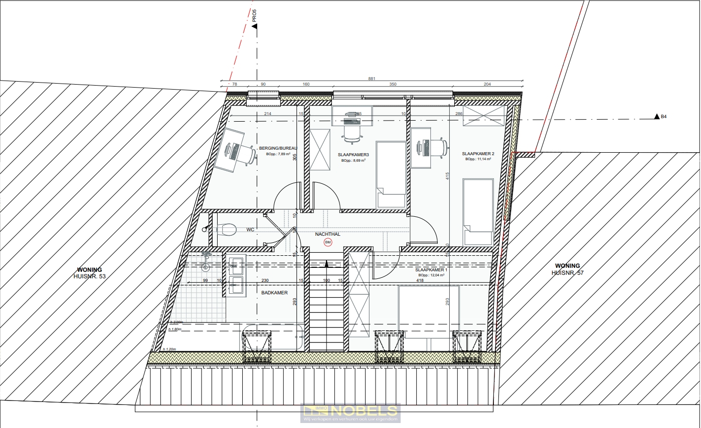 A vendre, maison totale à rénover / projet de rénovation sur 615m² à Ename - photo 5