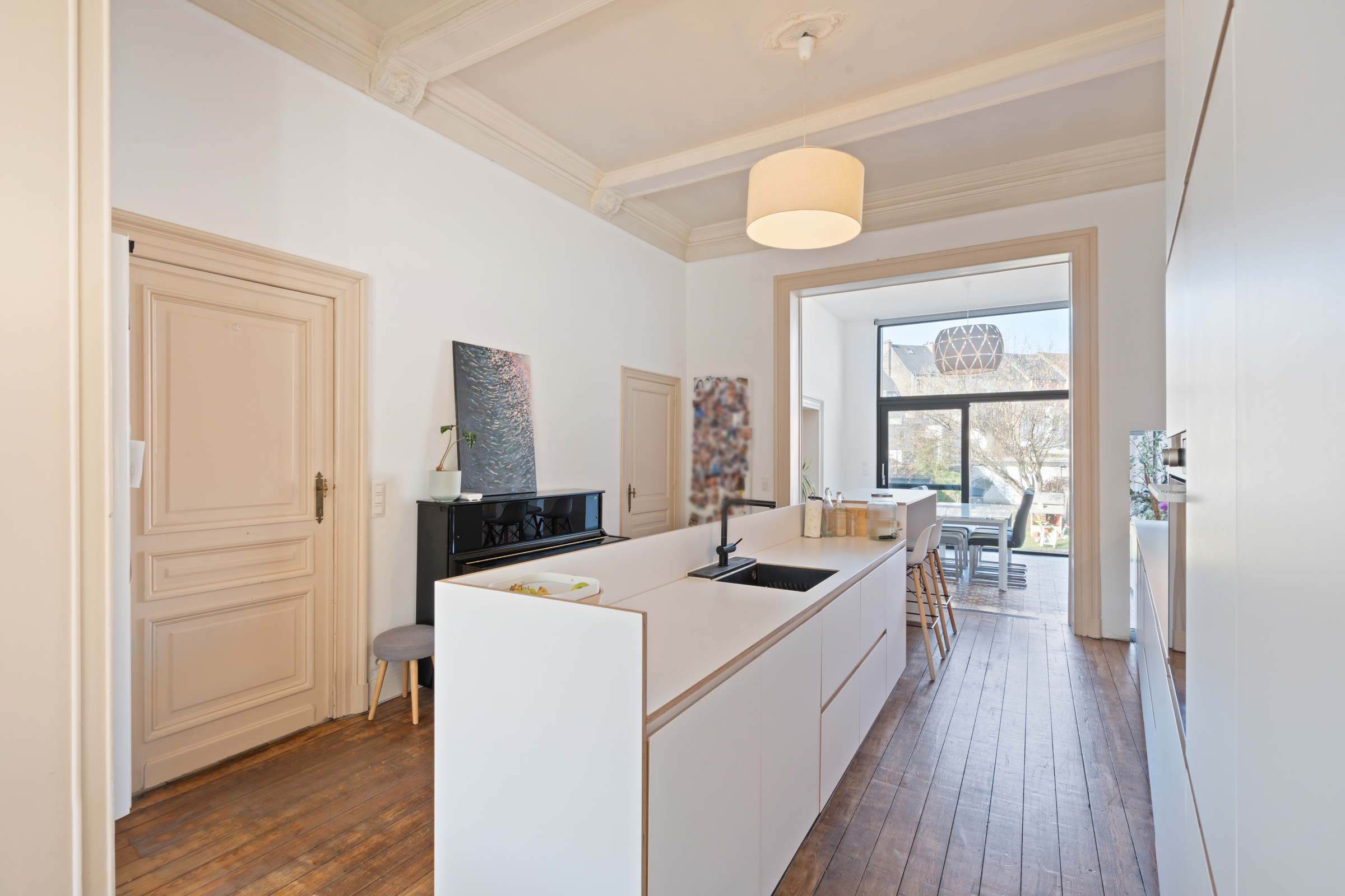 Gerenoveerd herenhuis met grote tuin in Vilvoorde - foto 1