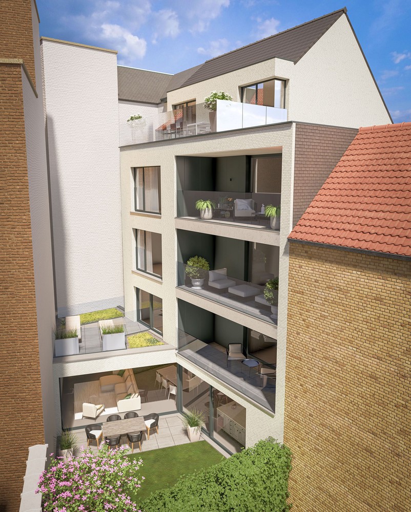 Nieuwbouw appartement met 1 slaapkamer met zonneterras nabij de Zeedijk ! - foto 5