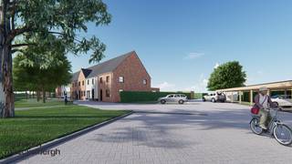 <p>Aan de rand van Harelbeke, op een rustige en groene locatie met vlotte verbinding naar Kortrijk, verrijst een nieuw woonproject met 26 kwaliteitsvolle woningen. Deze eigentijdse verkaveling brengt het beste van twee werelden samen: een ontspannen, residentiële omgeving en een uitstekende bereikbaarheid van scholen, winkels en belangrijke uitvalswegen.<br /><br /><strong>Hedendaags en energiezuinig wonen</strong><br /><br />De woningen, zowel halfopen als rijwoningen, worden gebouwd volgens de huidige energienormen en uitgerust met moderne technieken zoals ventilatie D, vloerverwarming, warmtepomp en zonnepanelen. Hierdoor geniet je van een duurzame, comfortabele en energiezuinige thuis die klaar is voor de toekomst.<br /><br />Met bewoonbare oppervlaktes tussen de 122 en 162 m² en standaard vier slaapkamers biedt elke woning een doordachte indeling waarbij leefruimte, licht en functionaliteit centraal staan. Een carport bij elke woning en een grote, centrale groenzone binnen de verkaveling vormen extra troeven voor wie houdt van ruimte en rust.<br /><br /><strong>Een thuis die bij je past</strong><br /><br />De woningen worden volledig afgewerkt en bieden ruime keuzemogelijkheden in materialen en afwerking. Hierdoor kun je je nieuwe woonst vormgeven in de stijl die bij jou past, binnen het comfort van een sleutel-op-de-deur aanpak.<br /><br /><strong>Ideaal voor gezinnen en rustzoekers</strong><br /><br />Dankzij de kindvriendelijke omgeving, de groene invulling van het project en de perfecte balans tussen rust en nabijheid van stedelijke voorzieningen, is dit woonproject ideaal voor gezinnen, starters en iedereen die waarde hecht aan hedendaags wooncomfort in een aangename, open buurt.<br /><br /><span><strong>6% BTW mogelijk voor lot 16 & 17!</strong></span><br /><br />Indien u vrijblijvend een bezoek wenst aan het project, neem dan zeker contact met Immo Beguin via emiel@immobeguin.be</p>