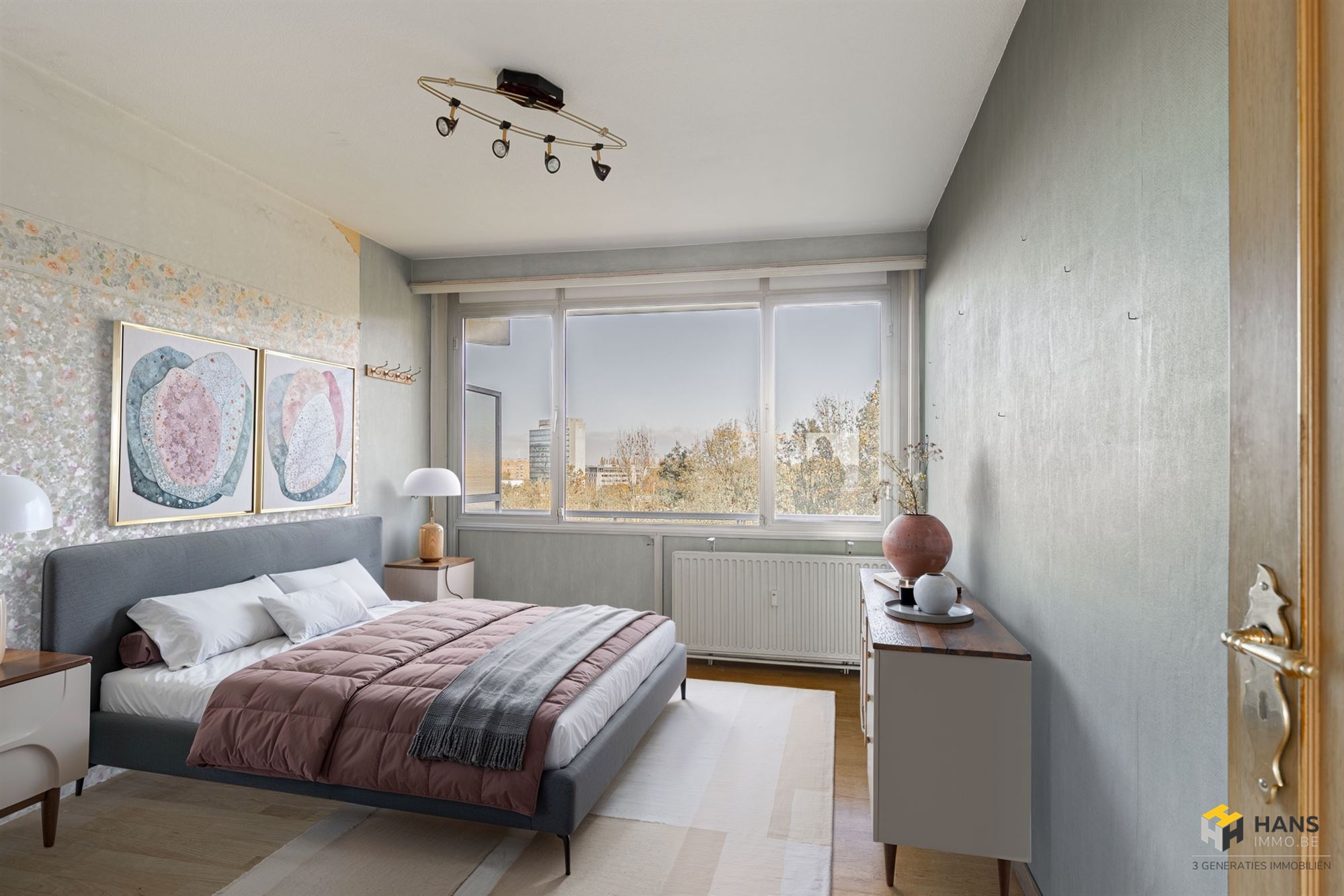 Op te frissen appartement (97 m²) met 2 slaapkamers en 2 terrassen in Borgerhout. - foto 3